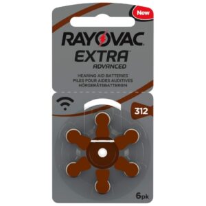 Batteria ZincoAir 312 RAYOVAC