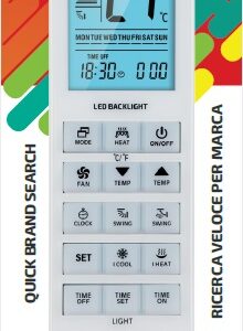 Telecomando aria cond. AirCo 5000 in 1